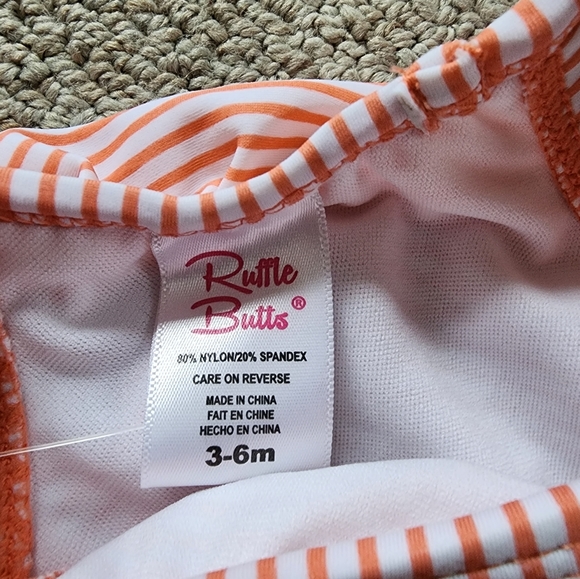 Ruffle Butts Striped Tankini - Picture 5 of 5
